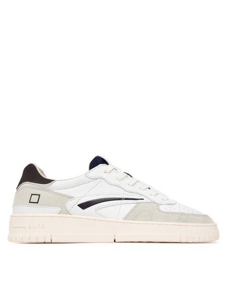D.A.T.E. Sneakersy Torneo M451-TP-CA Biały. Białe buty sportowe casual D.A.T.E., bez wzorów, ze skóry, bez zapięcia. Za 869.99 zł.