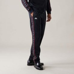Spodnie Kappa Rastoria 222 Banda. Czarne spodnie materiałowe Kappa, na co dzień, m, bez wzorów, sportowe, długie. Za 285.50 zł.