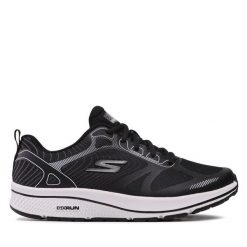 Buty do biegania Skechers. Czarne buty do biegania Skechers, bez wzorów, bez zapięcia, do biegania. Za 299.99 zł.