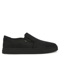 Tenisówki Toms. Czarne trampki Toms, m, bez wzorów, bez zapięcia. Za 199.99 zł.