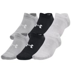 Niewidzialne skarpety Under Armour Essential (x6). Szare skarpety Under Armour, bez wzorów, z bawełny. Za 150.50 zł.
