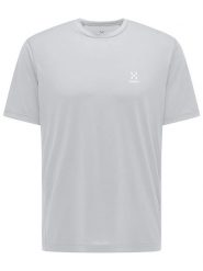 Haglöfs Koszulka turystyczna "Ridge" w kolorze szarym rozmiar: S. Szare t-shirty sportowe Haglöfs, bez wzorów, z materiału, bez ramiączek, outdoorowe. Za 114.98 zł.