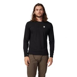 Longsleeve rowerowy męski Fox Racing Ranger Dr Shepherds. Czarne bluzy Fox Racing, m, bez wzorów, bez kaptura. Za 219.99 zł.