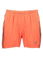 Asics Szorty "Sport 5IN" w kolorze pomarańczowym do biegania rozmiar: L. Pomarańczowe krótkie spodenki sportowe ASICS, l, bez wzorów. Za 100.99 zł.