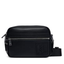 Saszetka KARL LAGERFELD. Czarne saszetki i nerki KARL LAGERFELD, bez wzorów, małe, bez dodatków. Za 999.99 zł.