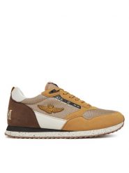Aeronautica Militare Sneakersy 251SC288CT3545 Zielony. Zielone buty sportowe casual Aeronautica Militare, bez wzorów, ze skóry, bez zapięcia. Za 439.99 zł.