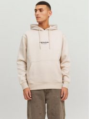 Jack&Jones Bluza Vesterbro 12241687 Écru Relaxed Fit. Bluzy Jack&Jones, m, bez wzorów, z bawełny, bez kaptura. Za 109.99 zł.
