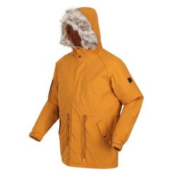 Salinger III Regatta męska trekkingowa kurtka parka z membraną. Brązowe kurtki Regatta, l, bez wzorów, bez kaptura. W wyprzedaży za 189.99 zł.