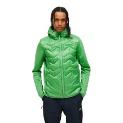 Kurtka Peak Performance męska Elevate Liner Hybrid Hood Jacket zielona - M. Zielone kurtki Peak Performance, m, bez wzorów, z puchu, bez kaptura. Za 1,039.00 zł.