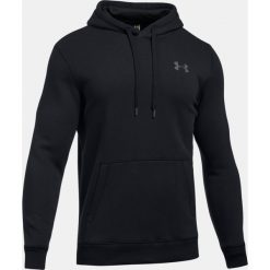 Under Armour Bluza męska Rival Fleece Fitted Hoodie czarna r. XL (1302292-001). Bluzy bez kaptura marki Under Armour. Za 181.62 zł.