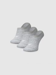 4F Skarpetki casual stopki (3-pack) męskie - szare 39-42. Szare skarpety 4F, bez wzorów, z bawełny. Za 44.99 zł.
