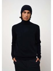 AUTHENTIC CASHMERE Kaszmirowy golf "Martin" w kolorze granatowym rozmiar: S. Niebieskie golfy AUTHENTIC CASHMERE, s, bez wzorów, z kaszmiru, bez ramiączek. Za 630.99 zł.