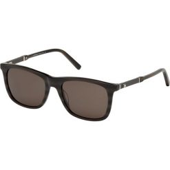 Okulary przeciwsłoneczne "MB606S/S" w kolorze ciemnobrązowym. Brązowe okulary przeciwsłoneczne marki Roberto Cavalli, Balenciaga, Versace. W wyprzedaży za 499.95 zł.