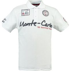 Koszulka polo "Komen" w kolorze białym. Koszulki polo marki Geographical Norway. W wyprzedaży za 117.95 zł.