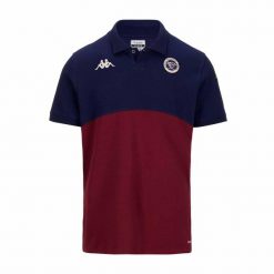 Polo Union Bordeaux-Bègles Angatem 8 2024/25. Brązowe koszulki polo Kappa, m, bez wzorów, bez kołnierzyka, bez ramiączek. Za 259.50 zł.