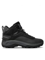 Merrell Trekkingi Thermo Kiruna 2 Mid Wp J037239 Czarny. Czarne trekkingi Merrell, bez wzorów, ze skóry, bez zapięcia. Za 529.99 zł.