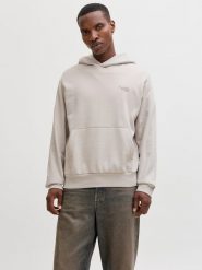 Jack & Jones Bluza "Roar" w kolorze beżowym rozmiar: S. Brązowe bluzy Jack & Jones, s, bez wzorów, z bawełny, z kapturem. Za 113.99 zł.