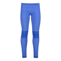 Legginsy CMP. Niebieskie legginsy długie sportowe CMP, m, bez wzorów. Za 152.45 zł.
