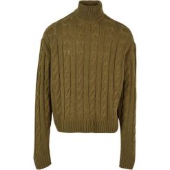 Sweter z golfem Urban Classics. Zielone golfy Urban Classics, m, bez wzorów, bez ramiączek. Za 244.50 zł.