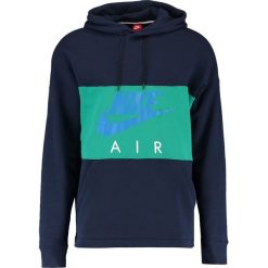 Nike Sportswear AIR Bluza z kapturem obsidian/neptune green/photo blue. Bluzy z kapturem marki Nike Sportswear, m, z bawełny, z kapturem. W wyprzedaży za 223.20 zł.