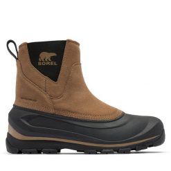 Śniegowce Sorel. Brązowe śniegowce Sorel, bez zapięcia. Za 649.99 zł.