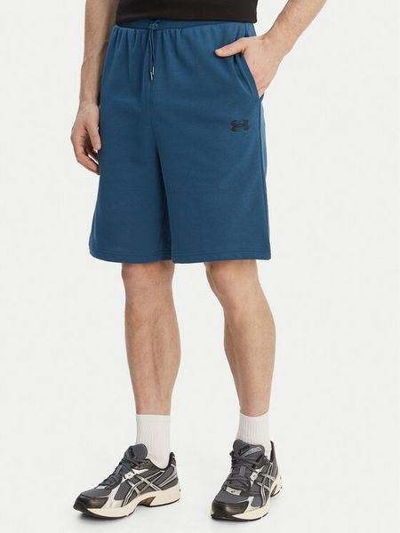 Under Armour Szorty sportowe UA Rival Lightweight 6009345 Granatowy Regular Fit. Niebieskie krótkie spodenki sportowe Under Armour, m, bez wzorów, z bawełny. Za 118.99 zł.