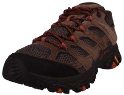Buty trekkingowe męskie Merrell Trekkingowe Męskie Moab 3 Gtx Gore-tex. Brązowe buty turystyczne Merrell, bez wzorów, z gore-texu, bez zapięcia, outdoorowe, gore-tex. Za 722.00 zł.