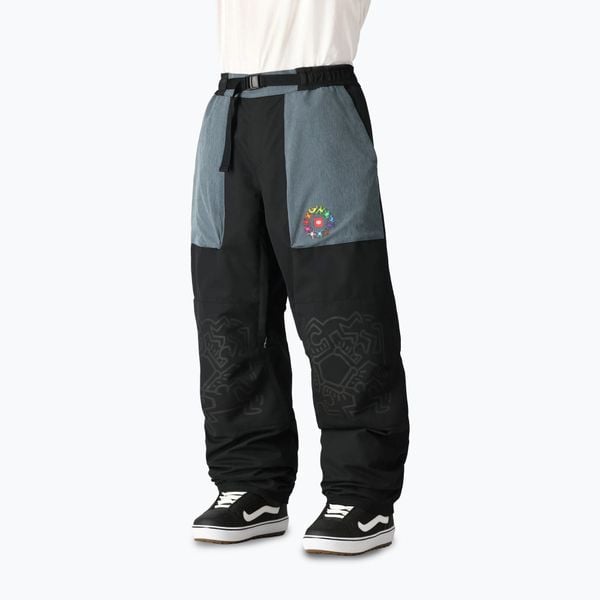 Spodnie snowboardowe męskie 686 Ghost. Czarne spodnie narciarskie i snowboardowe GEOLOGIC, m, bez wzorów, narciarskie. Za 759.99 zł.