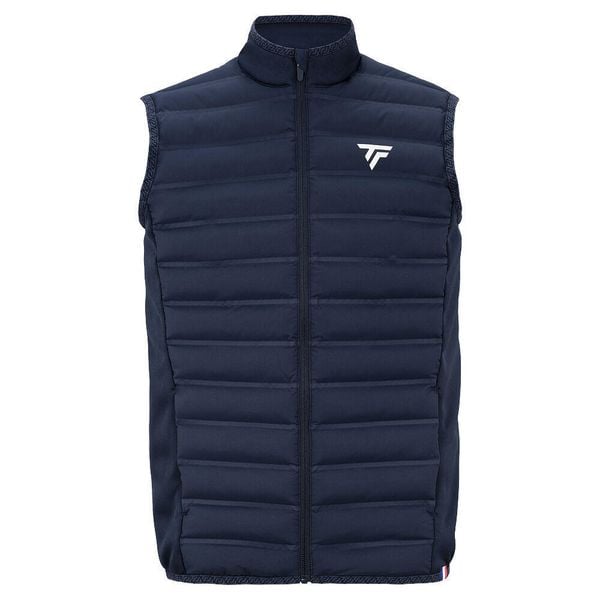 Kurtka puchowa bez rękawów Tecnifibre Tech. Niebieskie kurtki TECNIFIBRE, m, bez wzorów, z puchu, bez kaptura. W wyprzedaży za 396.50 zł.