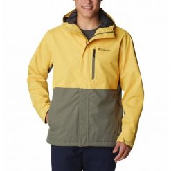 Kurtka Przeciwdeszczowa Męska Columbia Hikebound Jacket. Zielone kurtki przeciwdeszczowe Columbia, m, bez wzorów, bez kaptura. Za 319.99 zł.
