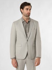 Finshley & Harding London kurtka modułowa - Brixdon Mężczyźni Slim Fit zielony|szary, 46. Szare kurtki Finshley & Harding London, m, bez wzorów, bez kaptura. Za 549.95 zł.