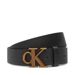 Pasek Męski Calvin Klein. Czarne paski CALVIN KLEIN, bez wzorów. Za 239.99 zł.