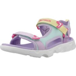 Sandały GARVALIN 262770G Fioletowy. Fioletowe sandały GARVALIN, z syntetyku, bez zapięcia. Za 176.99 zł.