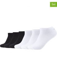 S.Oliver Skarpety (6 par) w kolorze czarnym i białym rozmiar: 39-42. Białe skarpety S.Oliver, bez wzorów, ze splotem. Za 60.99 zł.