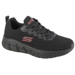 Męskie BOBS B FLEX CHILL EDGE Sneakersy Czarny. Czarne buty sportowe casual Skechers, bez wzorów, z dzianiny, bez zapięcia. Za 315.00 zł.