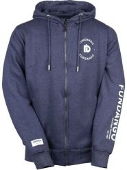 Bluza męska Fundango West Point z kapturem. Niebieskie bluzy z kapturem Fundango, m, bez wzorów, z bawełny, z kapturem. Za 239.90 zł.