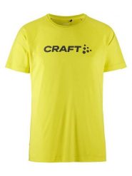 Craft Koszulka sportowa "Core Essence" w kolorze żółtym rozmiar: XL. Żółte t-shirty sportowe Craft, bez wzorów, bez ramiączek, outdoorowe. Za 43.99 zł.