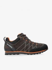 Buty podejściowe męskie Scarpa Crux. Brązowe buty turystyczne Scarpa, bez wzorów, z gumy, bez zapięcia, trekkingowe. Za 542.29 zł.