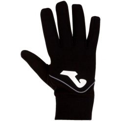Rękawiczki zimowe piłkarskie Joma Football. Czarne rękawiczki Joma, na zimę, bez wzorów. Za 49.99 zł.