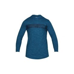 Under Armour Bluza męska SPORTSTLE CORE HOODIE niebieska r. XXL (1306490-487). Niebieskie bluzy bez kaptura marki Under Armour, m. Za 118.07 zł.