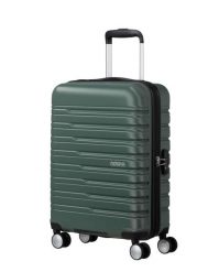 Walizka podróżna American Tourister Flashline Spinner 55 34. Zielone walizki American Tourister, bez wzorów, z materiału. Za 399.99 zł.