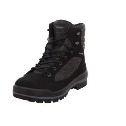 Buty trekkingowe męskie Lowa Isarco Gtx. Czarne buty trekkingowe Lowa, na jesień, bez wzorów, z materiału, bez zapięcia. Za 797.00 zł.