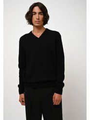 AUTHENTIC CASHMERE Kaszmirowy sweter "Victor" w kolorze czarnym rozmiar: L. Czarne swetry nierozpinane AUTHENTIC CASHMERE, l, bez wzorów, z kaszmiru, bez kołnierzyka, bez ramiączek. Za 565.99 zł.