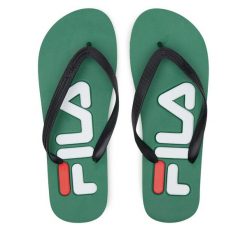 Japonki Fila. Czarne japonki Fila, bez wzorów. Za 39.99 zł.