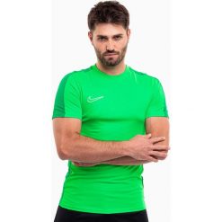 Koszulka sportowa męska Nike DF Academy 23. Żółte t-shirty sportowe Nike, bez wzorów, bez ramiączek, do piłki nożnej. Za 88.00 zł.