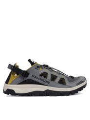 Salomon Sneakersy Techamphibian 5 L49227700 Szary. Szare buty sportowe casual Salomon, bez wzorów, z materiału, bez zapięcia. Za 469.99 zł.