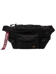 Alpha Industries Nerka 156949 Czarny. Czarne saszetki i nerki Alpha Industries, bez wzorów, z materiału. Za 299.99 zł.