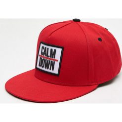 Czapka snapback - Czerwony. Czapki z daszkiem marki Cropp. Za 39.99 zł.