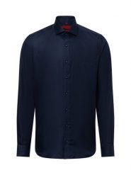 Finshley & Harding koszula biznesowa Mężczyźni Slim Fit Bawełna niebieski, 40. Niebieskie koszule Finshley & Harding, m, bez wzorów, z bawełny, bez kołnierzyka, bez ramiączek. Za 329.95 zł.