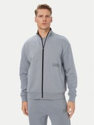 BOSS Bluza 50564104 Szary Relaxed Fit. Szare bluzy Boss, m, bez wzorów, z bawełny, bez kaptura. Za 699.99 zł.